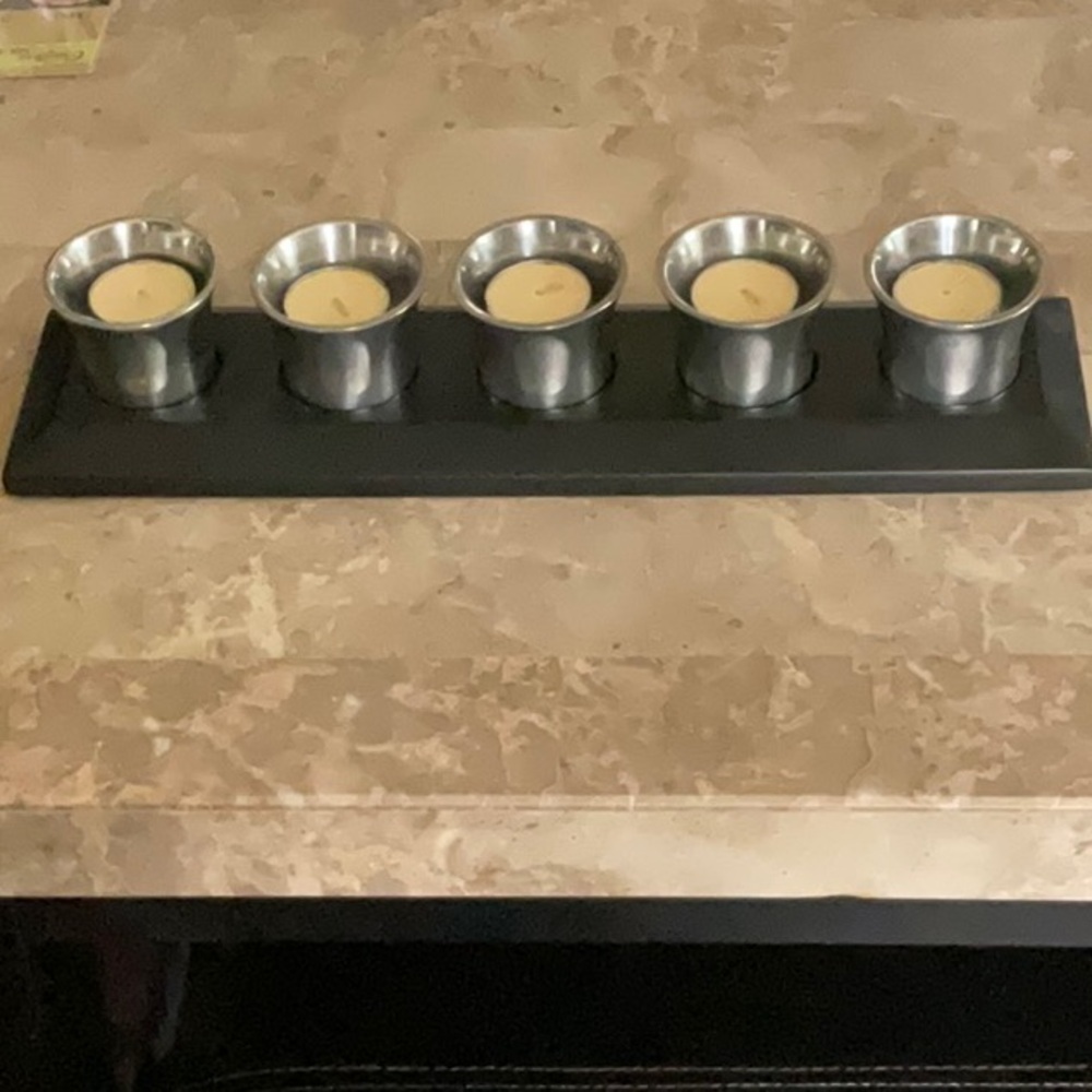 WATERFORD Clarion Votive Table Center Piece